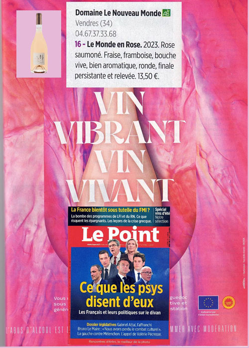 Le Point juillet 2024